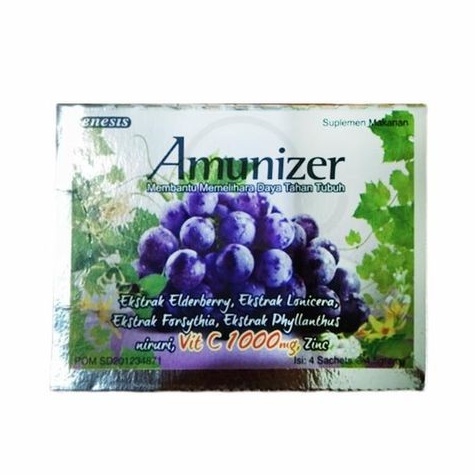 Jual AMUNIZER 4.5 GRAM BOX 4 SACHET | Shopee Indonesia