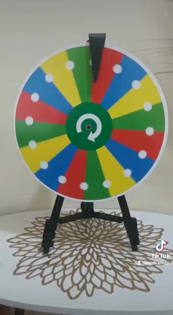 Jual RODA UNDIAN / RODA PUTAR COSTUM/ wheel of fortune/lucky spin ...