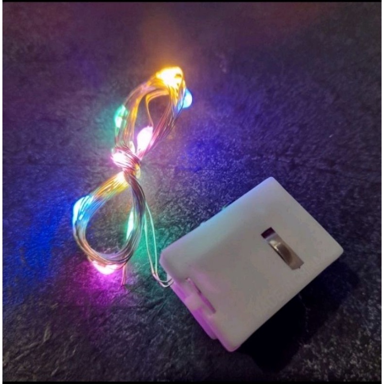 Jual LAMPU KAWAT LED 2 METER LAMPU HIAS PORTABLE | Shopee Indonesia