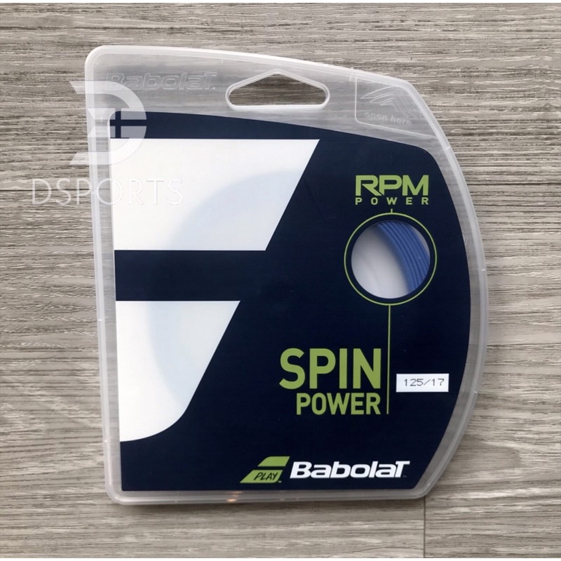 Jual Babolat RPM Power Spin Monofilament Strings ( Tennis String Senar ...