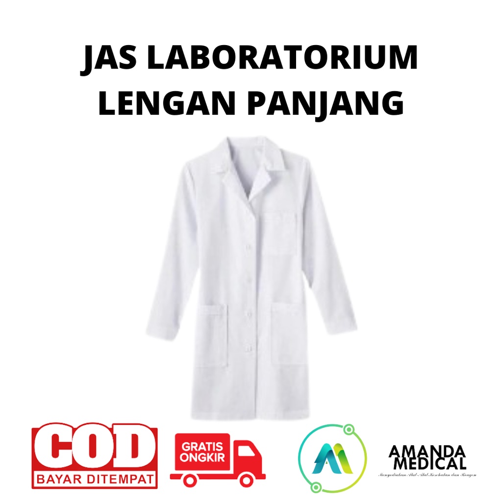 Jual BAJU LAB JAS LABORATORIUM RUMAH SAKIT JAS PRAKTEK PANJANG PENDEK ...