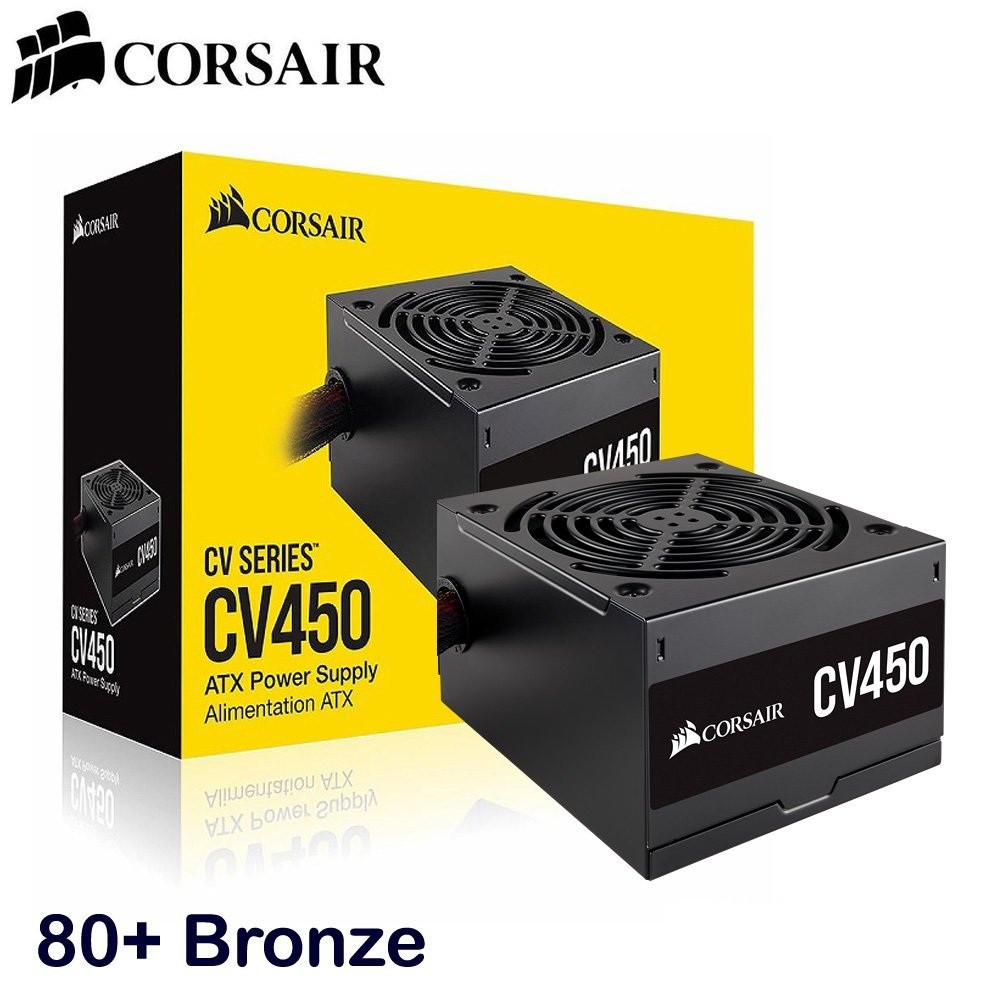 Jual Corsair CV450 - 450 Watt 80 Plus Bronze Power Supply | Shopee ...