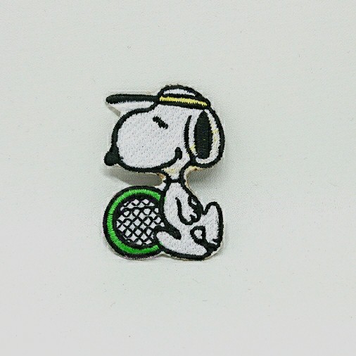 Jual Iron Patch Snoopy Playing Tennis | Shopee Indonesia