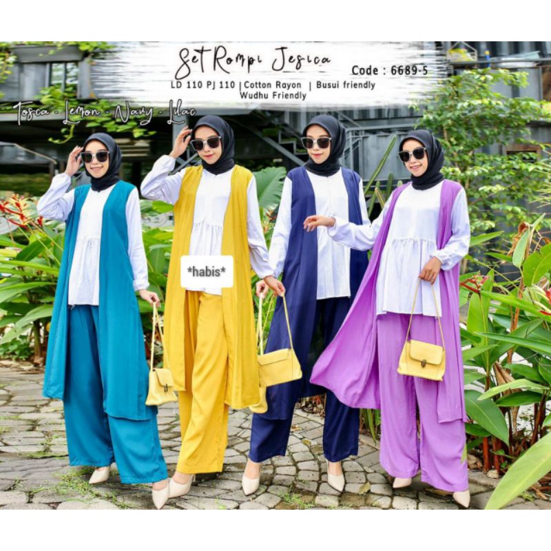 Jual set rompi jesica | Shopee Indonesia
