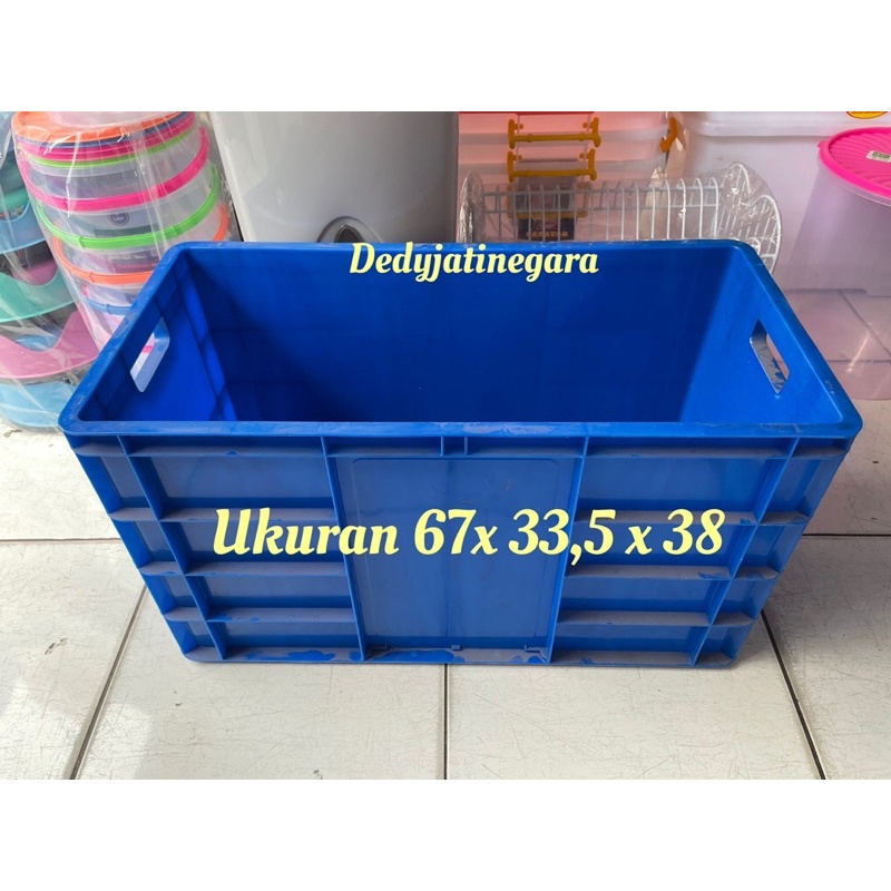 Jual CONTAINER BOX PLASTIK INDUSTRI RABBIT / BOX IKAN SERBAGUNA ...