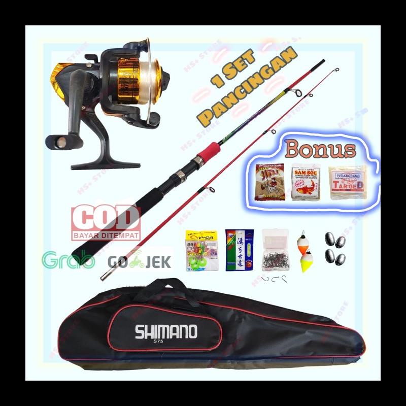 Jual BEST SELLER! 1 SET ALAT PANCING PANCINGAN LENGKAP JORAN REEL TAS ...
