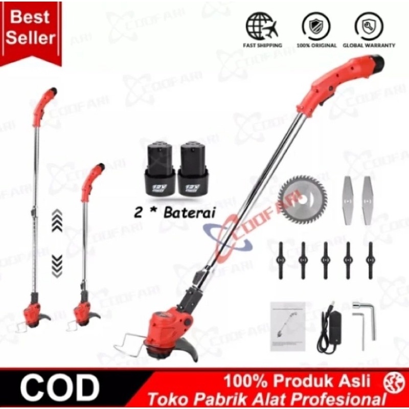 Jual Mesin Pemotong Rumput portable 12volt DC | Shopee Indonesia