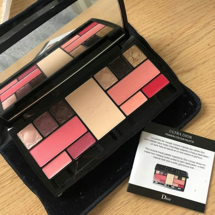 ORIGINAL DIOR ULTRA FASHION COLOR MAKE UP PALETTE + BONUS KOTAK EXCLUSIVE