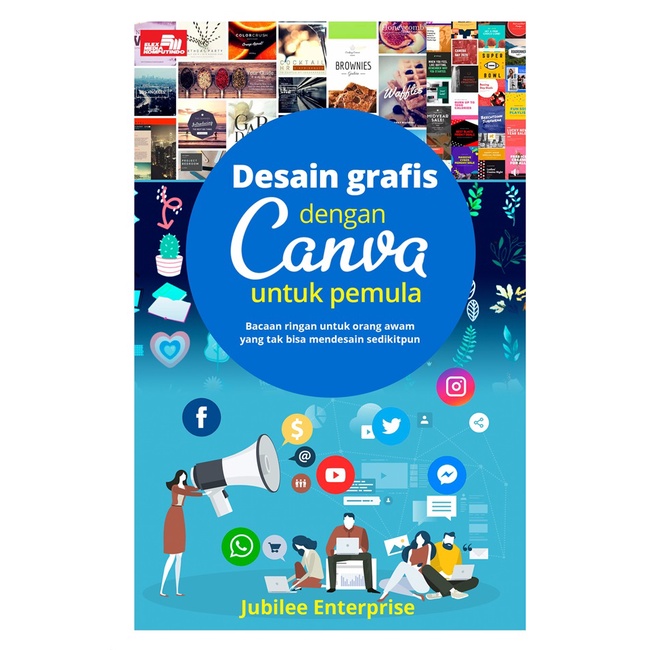 Jual Buku Desain Grafis Dengan Canva Untuk Pemula / Original Book ...