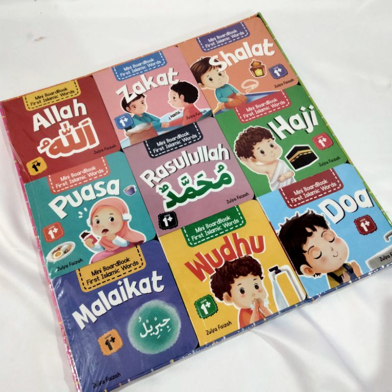 Jual Mini Boardbook: FIRST ISLAMIC WORD | Shopee Indonesia