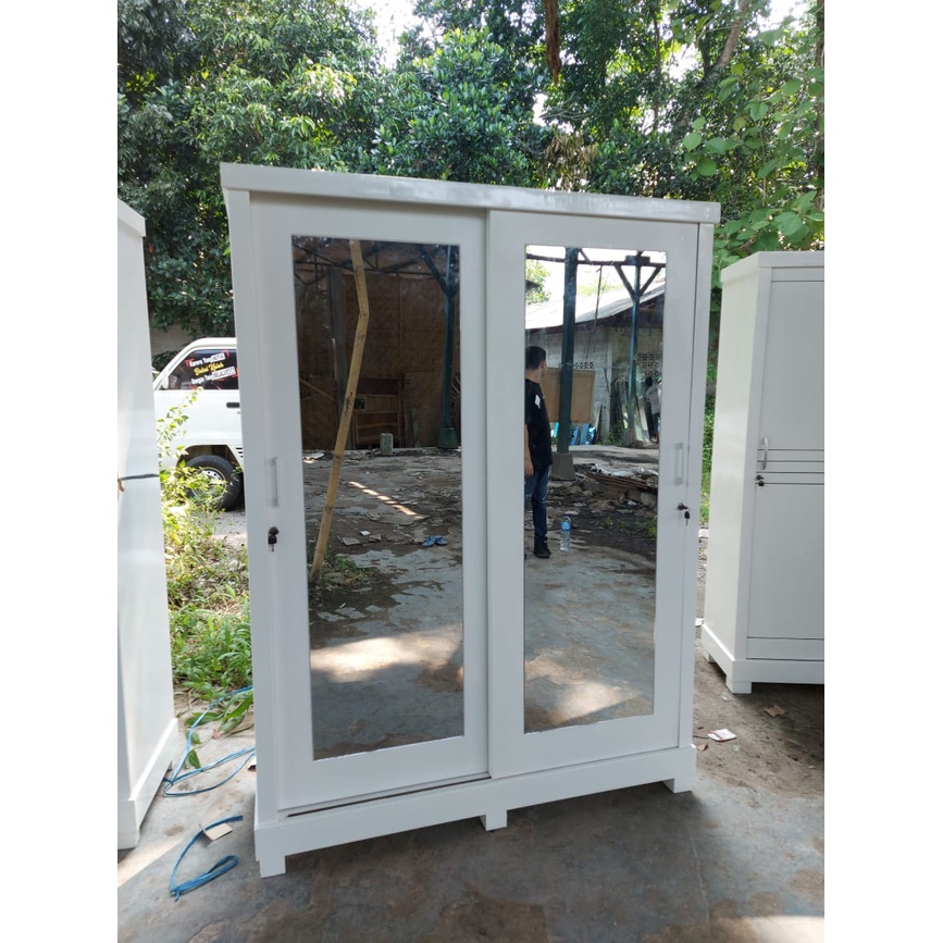 Jual Lemari Sliding Pintu Full Kaca Standar Shopee Indonesia