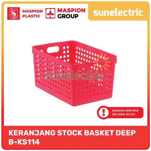 Jual Maspion PLA B-KS114 Keranjang Plastik Serbaguna Multifungsi / Deep ...