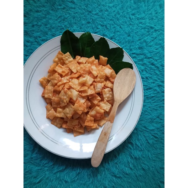 Jual Pangsit Krekers kang Syiroz, Cemilan enak asal kota Garut | Shopee ...