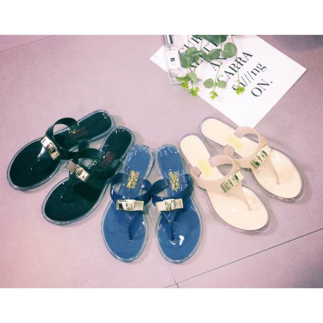 Jual Sandal Salvatore Ferragamo Jelly 312 Shopee Indonesia