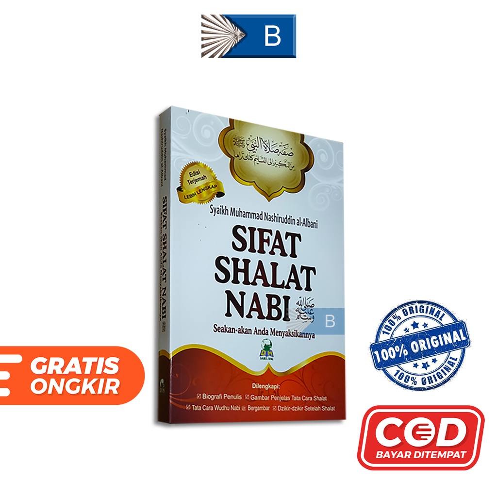 Jual Buku Praktis SIFAT SHALAT NABI SAKU (Syaikh Muhammad Nashiruddin ...