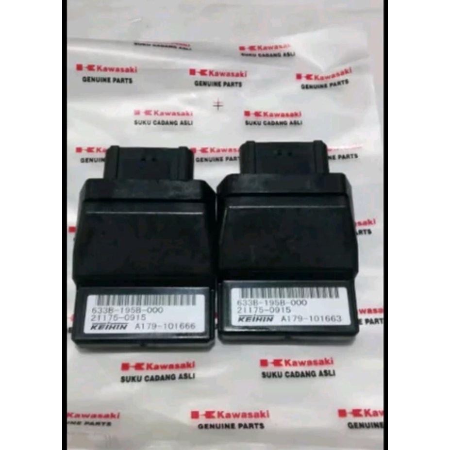 Jual ECU CDI ECM NINJA RR 250 RR MONO ORI ORIGINAL ASLI ( 2 pcs ...