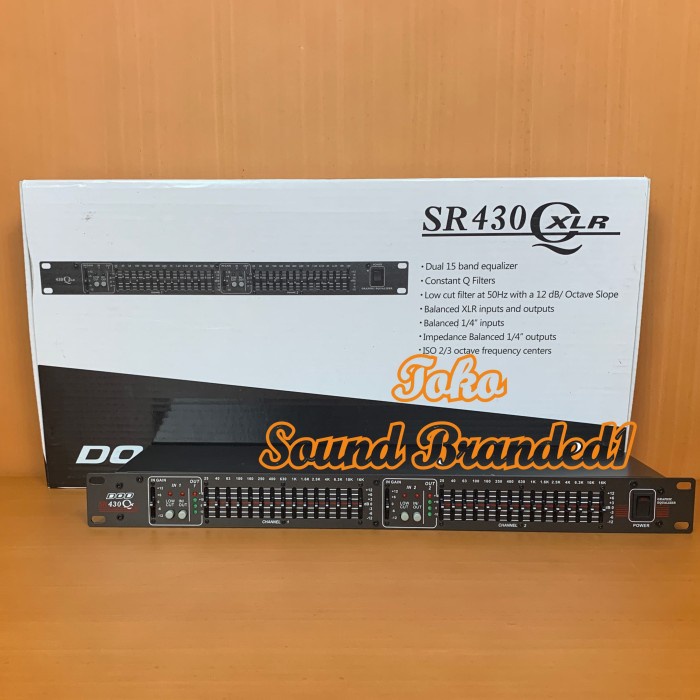 Jual Equalizer DOD SR 430 QX SR430QX 2X15 Channel Shopee Indonesia
