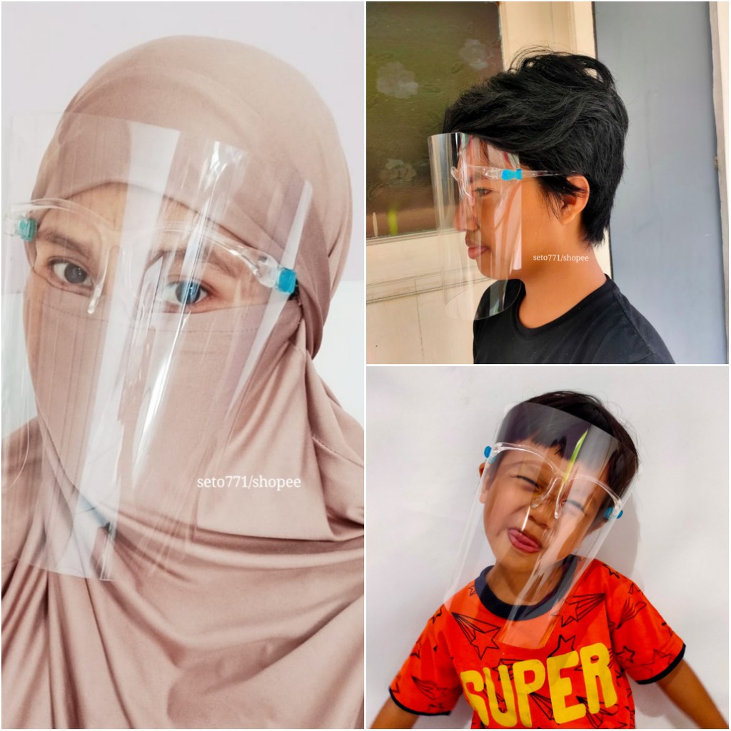Jual Face Shield Kaca Mata Nagita Pelindung Wajah Faceshield Kacamata