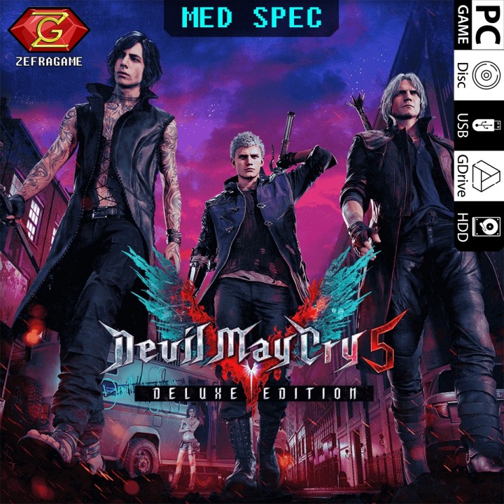 Jual DEVIL MAY CRY 5 Deluxe Edition/DMC5/DMC 5 PC Full Version/GAME PC ...