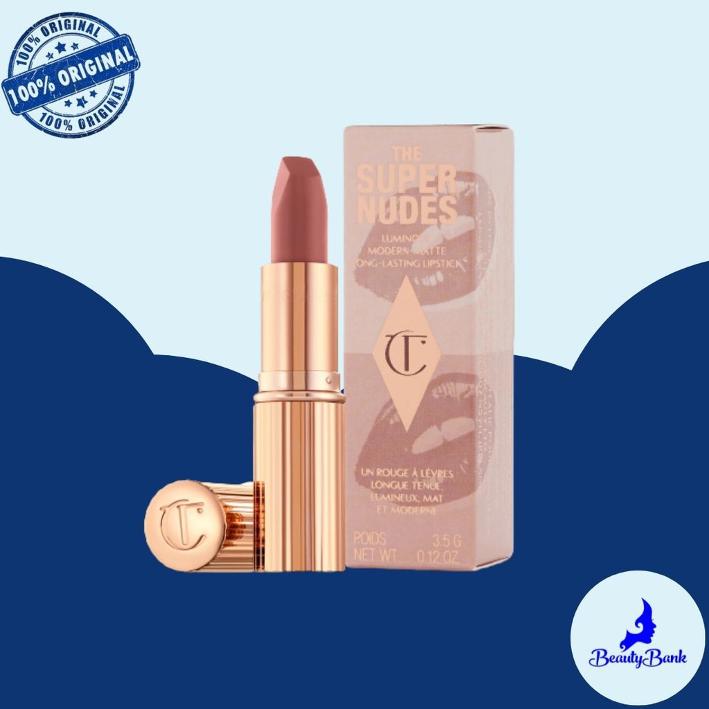 Jual BEAUTYBANK Charlotte Tilbury Matte Revolution Lipstick The Super Nudes Shopee Indonesia