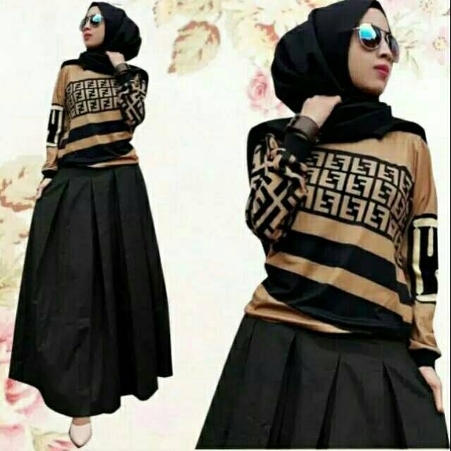 Baju set fendi hotsell