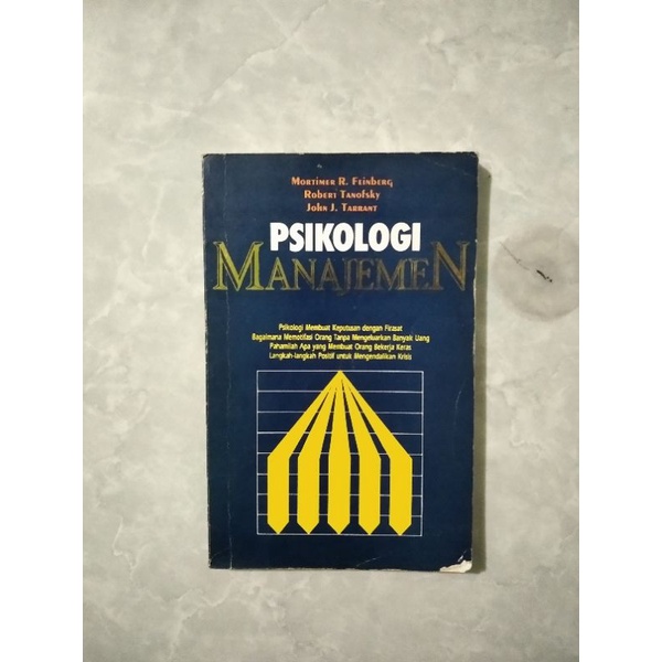 Jual PSIKOLOGI MANAJEMEN/BUKU PSIKOLOGI/BUKU MANAJEMEN | Shopee Indonesia