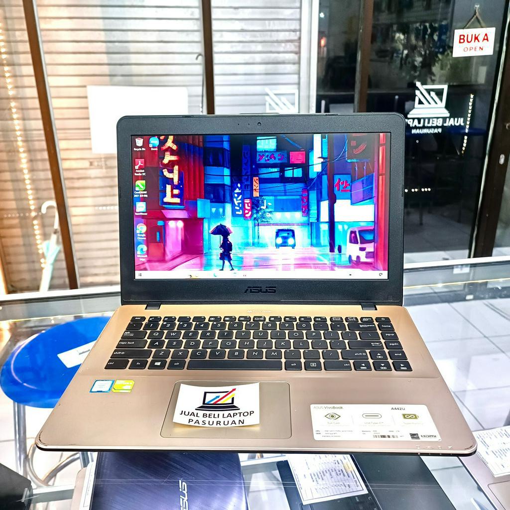 Jual Laptop ASUS Vivobook A442U, Intel Core i7 gen 7, ram 24gb, SSD