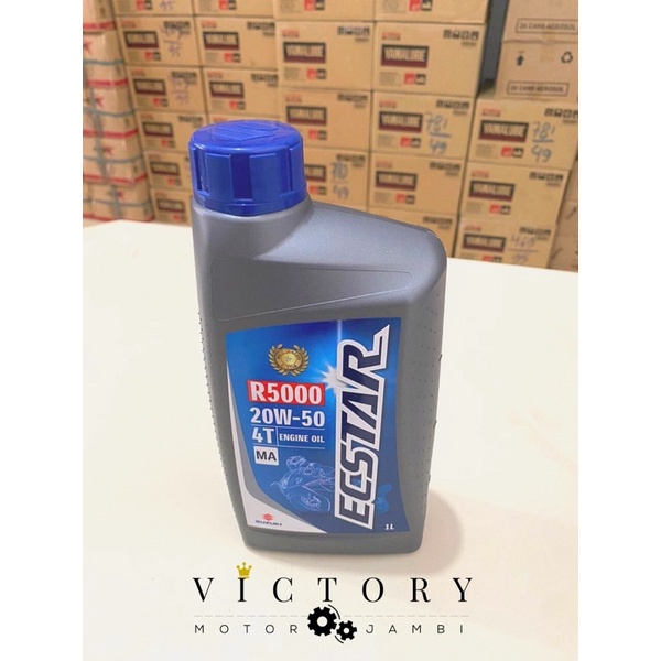 Jual OLI MESIN SGO ECSTAR R5000 4T 20W-50 1L SUZUKI OIL | Shopee Indonesia