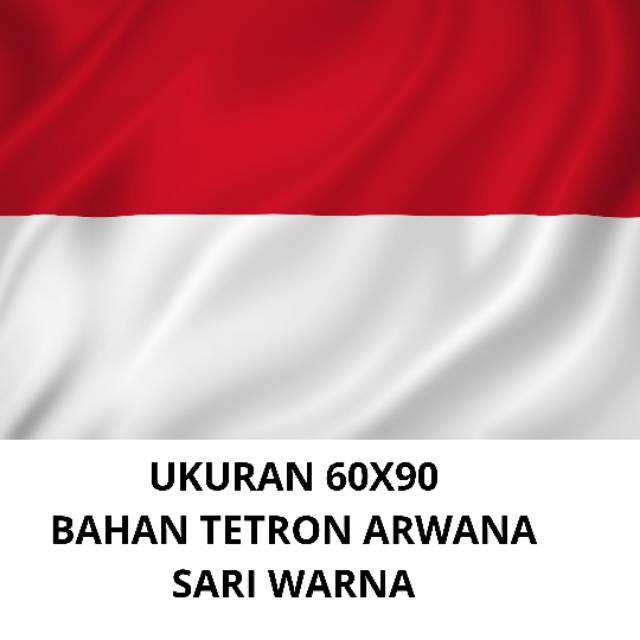 Jual Bendera Merah Putihbendera Indonesia Ukuran 60x90 Shopee Indonesia 