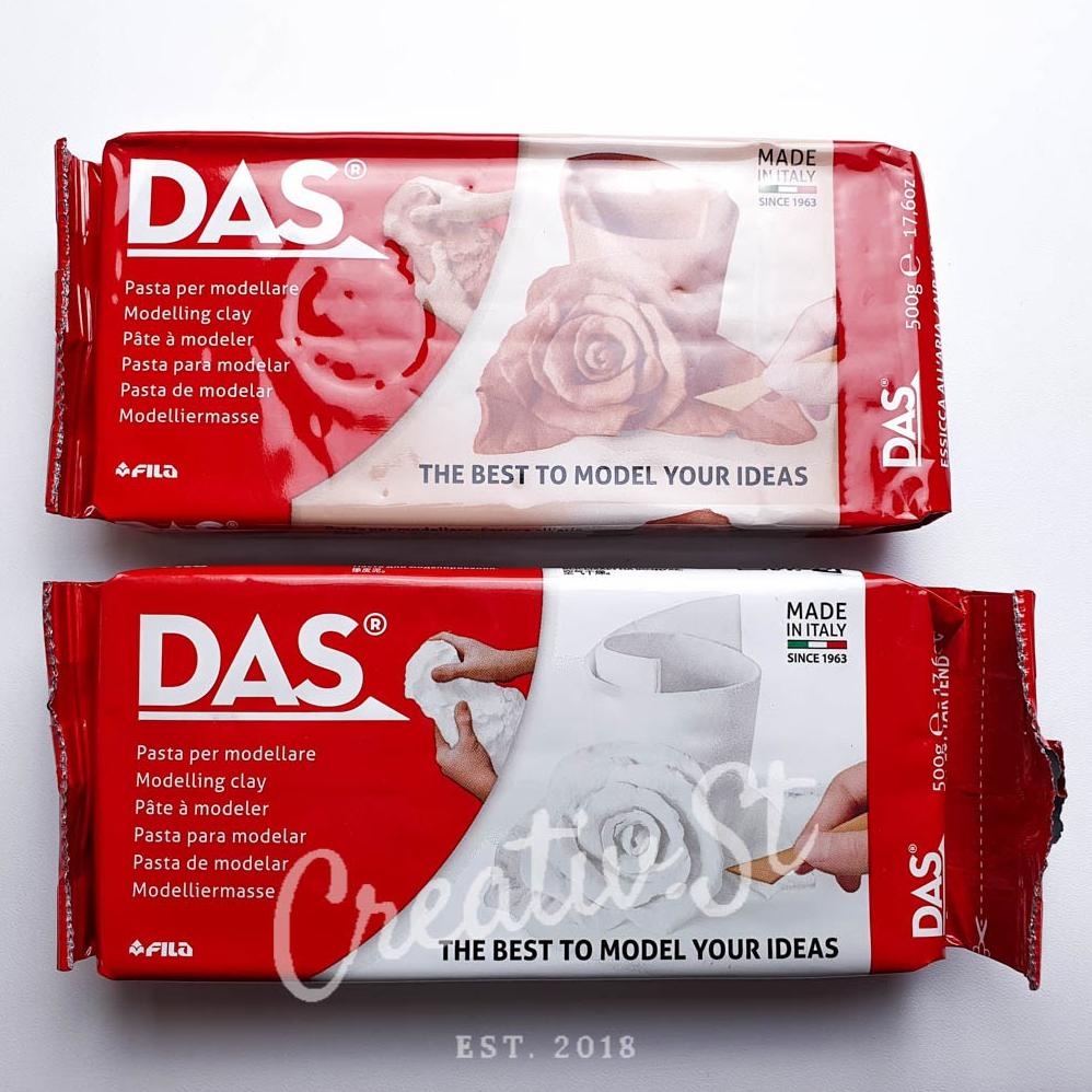 Jual Das Modelling Clay 500 Gr Tanah Liat Air Dry Kerajinan Sculpting ...