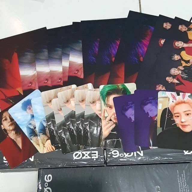 Jual EXO Photocard / Postcard - Official From Album OBSESSION Ver. Post ...