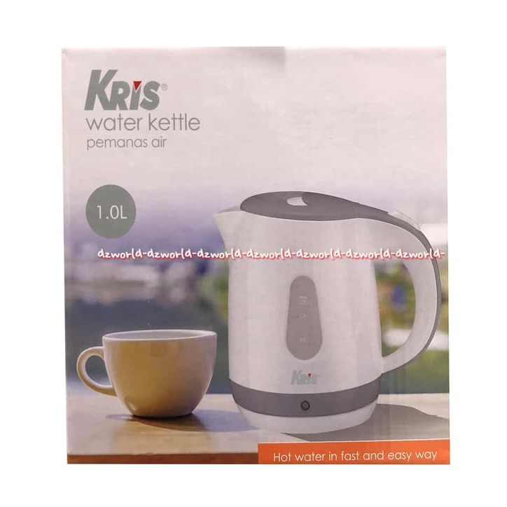 Jual Kris Water Kettle Teko Listrik Pemanas Air Cerek Listrik 1 Liter Shopee Indonesia 7150