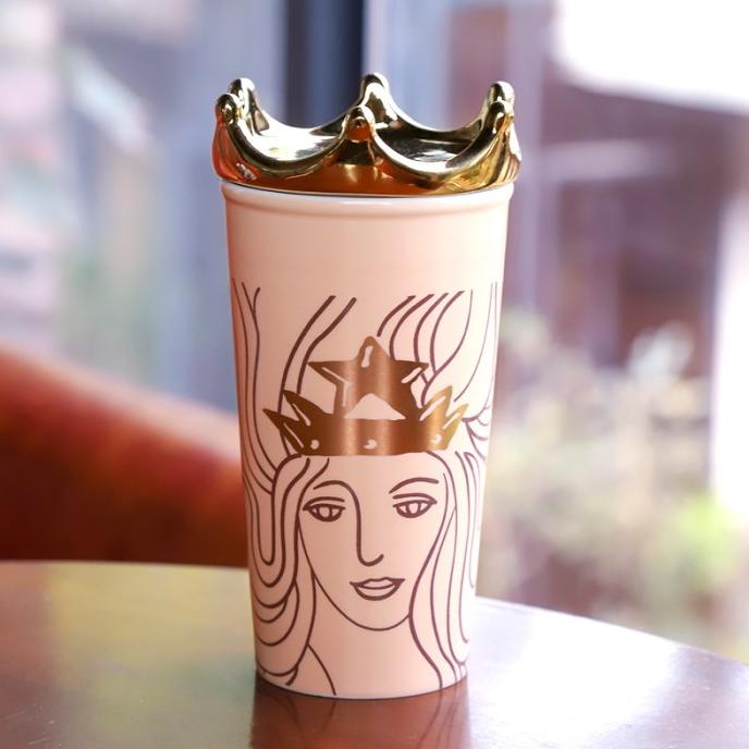 Jual Starbucks Tumbler Double Wall Ceramic Siren Anniversary LIMITED