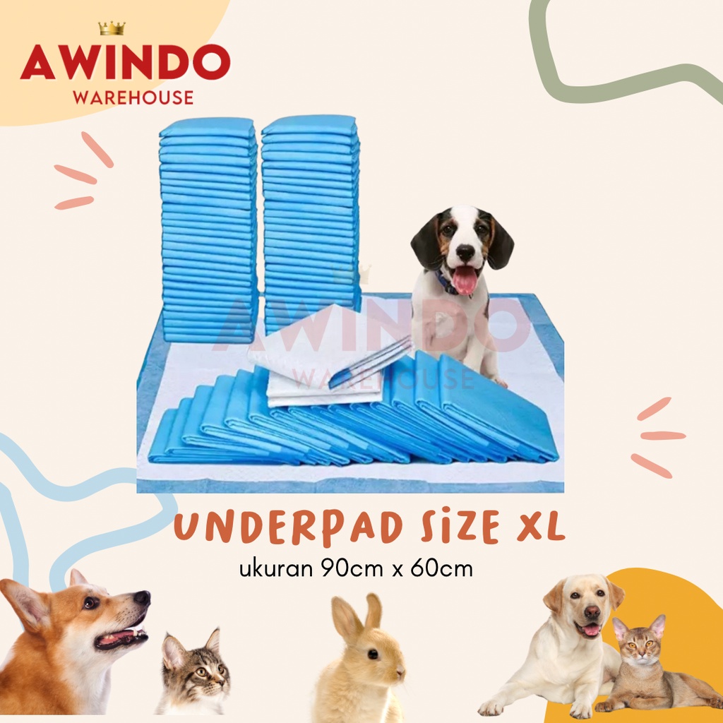 Jual UNDERPAD SIZE XL - Alas Pipis Pup Underpad Kucing Anjing Perlak ...