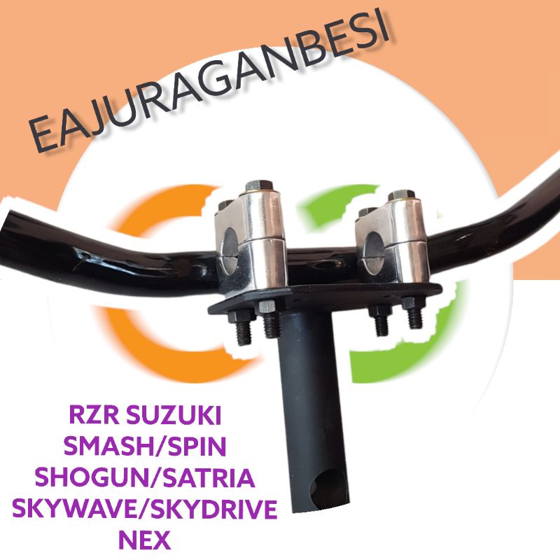Jual PAKET STANG RZR STIR LENGKAP DUDUKAN RZR SUZUKI SMASH SHOGUN ...