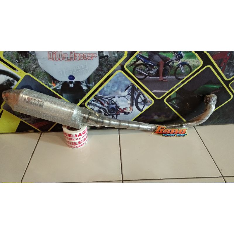 Jual Kenalpot Mp4 5tp 115cc - 130cc ( NRP racing ) | Shopee Indonesia