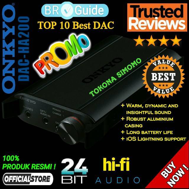 Jual Onkyo DAC HA200 / HA 200 Hi-Res DAC and Headphone Jual Onkyo DAC HA200 / HA 200 Hi-Res DAC and Headphone