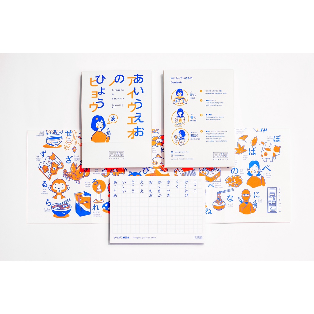Jual Hiragana & Katakana Learning Kit | Shopee Indonesia