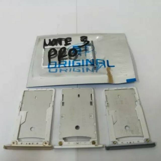 Jual Simtray/Simlock/Dudukan Sim Xiaomi Note 3 /Pro | Shopee Indonesia