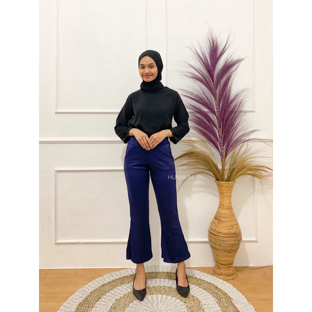 Jual Cutbray Pants Scuba Flare Pants Celana Cutbray Celana Mayung Candy Grosir Shopee Indonesia