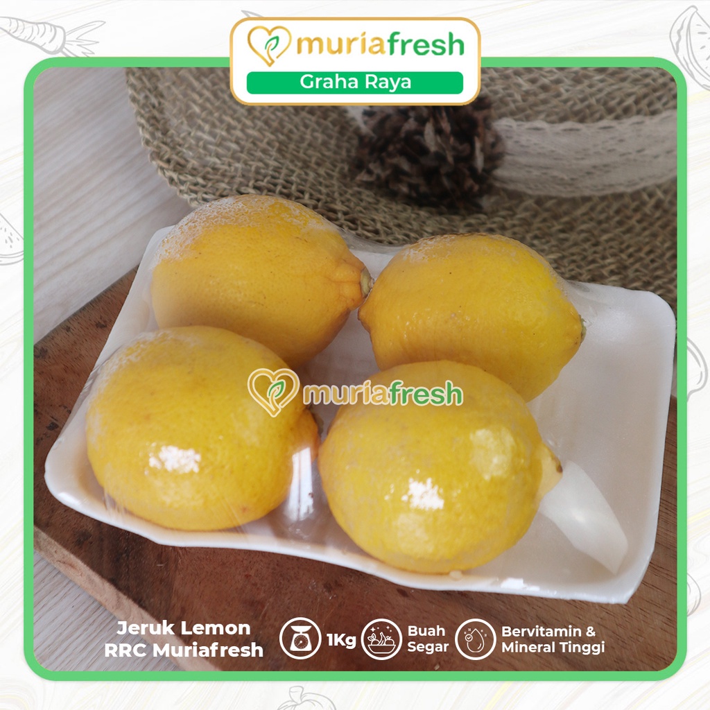 Jual Jeruk Lemon RRC MuriaFresh 1 Kg | Shopee Indonesia