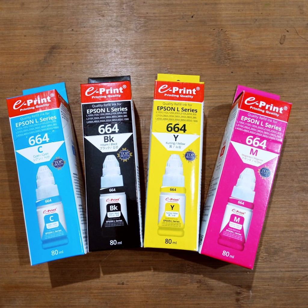 Jual Tinta Eprint 664 / Tinta Eprint 664 for Epson L series | Shopee ...