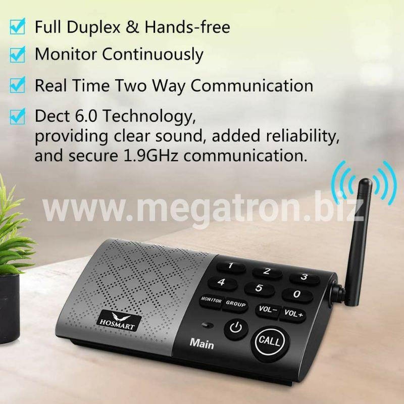 Jual Wireless Intercom (Tanpa Kabel) - Bicara 2 arah tanpa harus ...