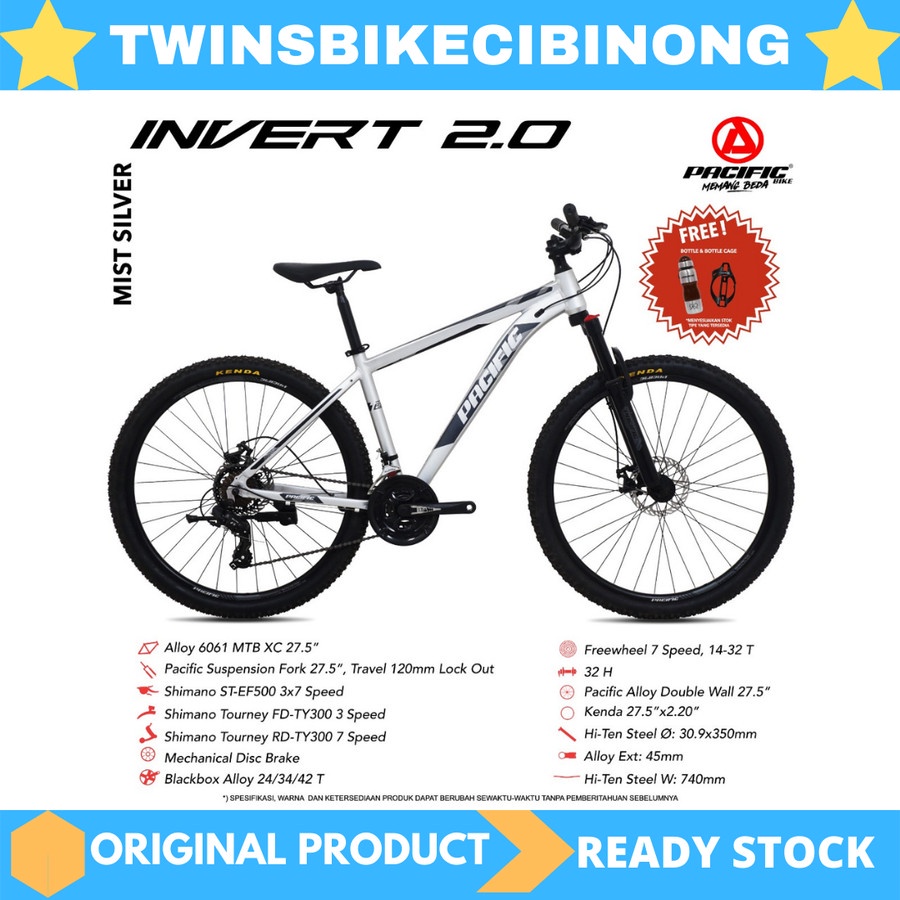 Jual Sepeda Gunung MTB 26 PACIFIC INVERT 2.0 | Shopee Indonesia