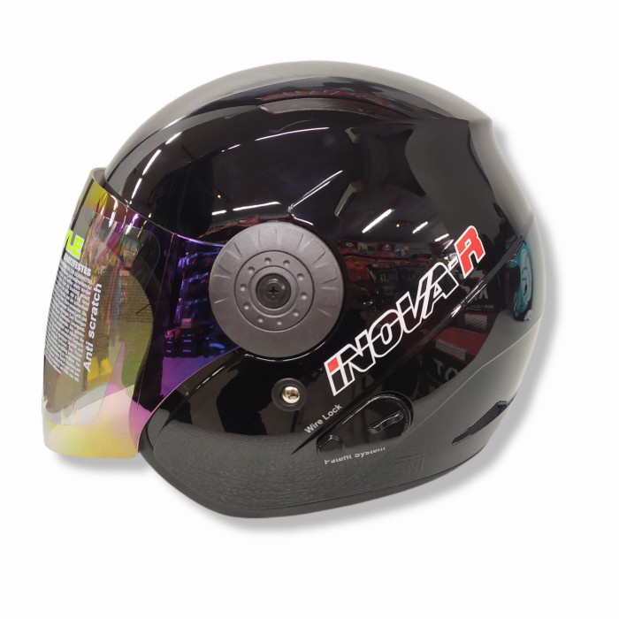 Jual Helm BMC Inova R Solid Black SNI | Shopee Indonesia