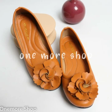 Gratica Sepatu Balet Flatshoes Bunga Rose Ap081