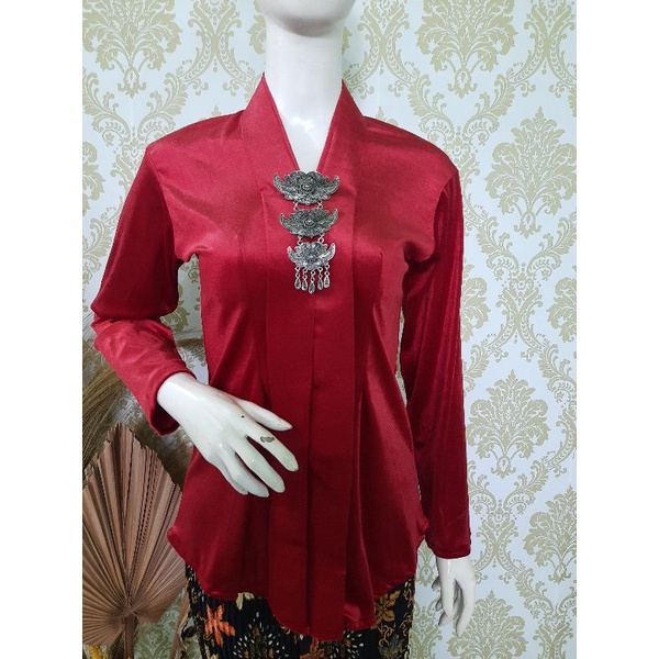 Jual Kebaya Bludru Kartini Cod Shopee Indonesia 