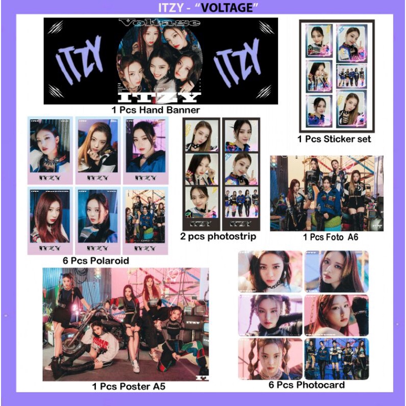 itzy ボルテージ　セット itzy ボルテージ セット （ITZY イェジ グッズセット （商品一覧