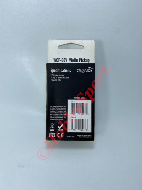 Jual Pickup Biola Clip-on Cherub Wcp-60v Violin Sepul Pick Up ...