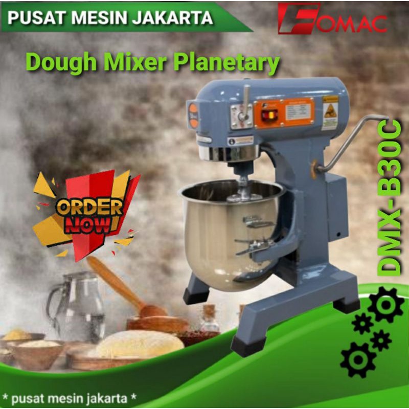 Jual DMX-B30C PLANETARY DOUGH MIXER 30 LITER MESIN PENGADUK ADONAN ROTI ...